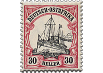 Colónias Alemãs – África Oriental Alemã – 1905/19