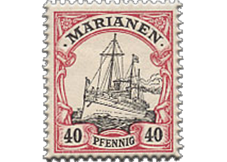Colónias Alemãs – Ilhas Marianas – 1901