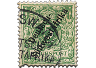 Colónias Alemãs – Sudoeste Africano – 1898
