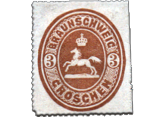 Estados Antigos – Braunschweig – 1865