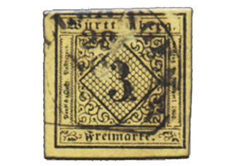 Estados Antigos – Württemberg – 1851