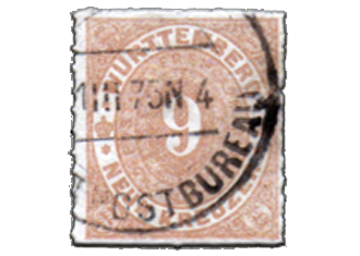 Estados Antigos – Württemberg – 1869