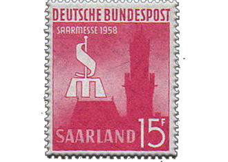 República Federal Alemã – Saarland – 1958