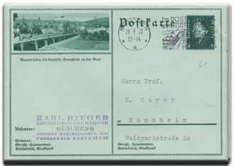 República de Weimar – P189 – 1930