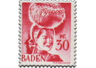 Segunda Guerra Mundial – Baden – Ocupação Francesa – 1948