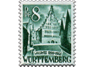 Segunda Guerra Mundial – Württemberg – Ocupação Francesa – 1948