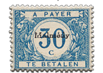 Tratado de Versalhes – Malmedy – Selos Taxa – 1920