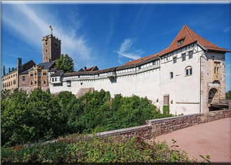 Castelo de Wartburg em Eisenach (Eisenach, Wartburg)