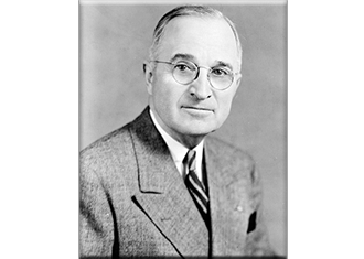Harry S. Truman (1884-1972), Presidente Americano