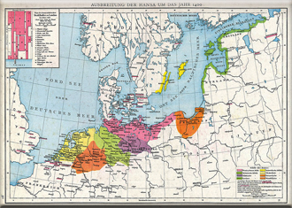 Liga Hanseática (Die Hanse) (Séc. XII a XVII)