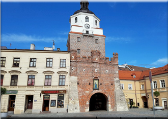 Portão de Cracóvia em Lublin (Brama Krakowska w Lublinie)