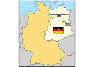 República Democrática Alemã (RDA) (Deutsche Demokratische Republik (DDR)) (1949-1990)