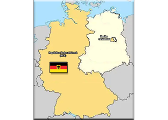 República Federal da Alemanha (RFA) (Bundesrepublik Deutschland) (1949-1990)