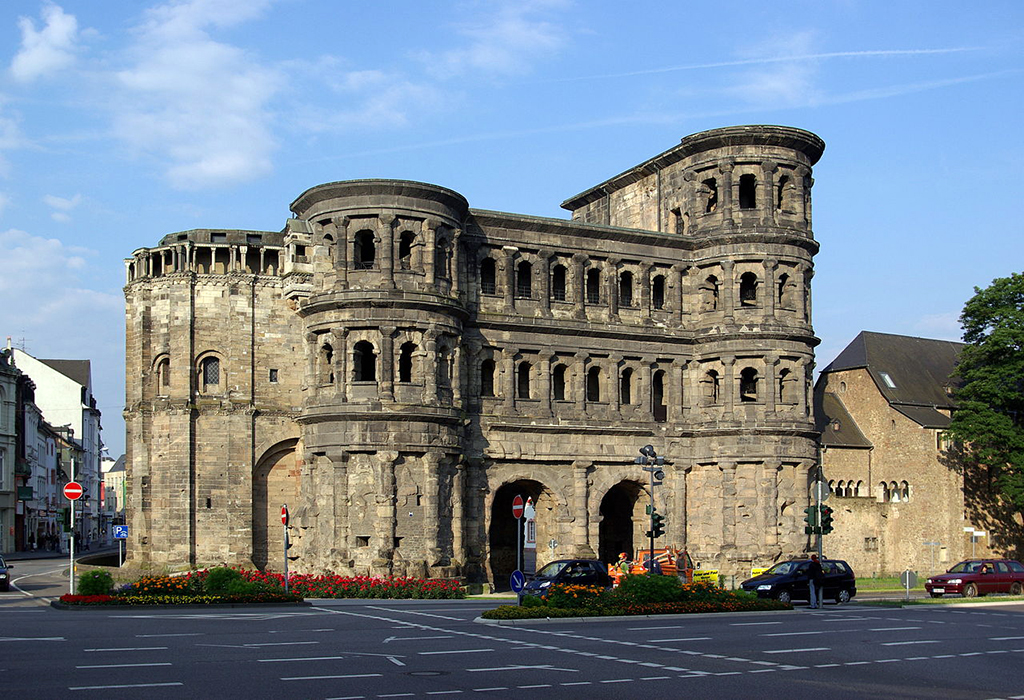 Portão Negro em Tréveris (Porta Nigra in Trier)